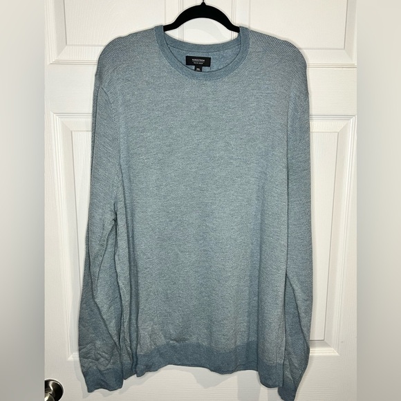 Nordstrom Men’s Wool Blend Sweater - Blue - Size 3XL - Picture 1 of 7
